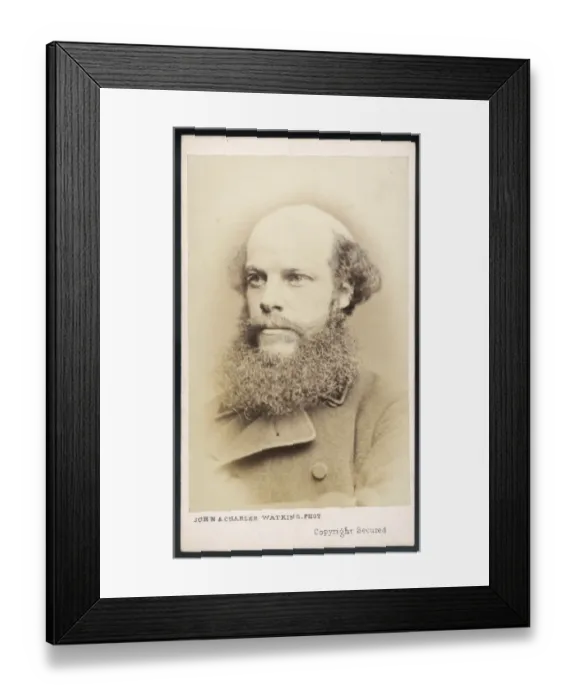 Framed Print : L Oliphant / Watkins Cdv Framed Print : L Oliphant / Watkins Cdv