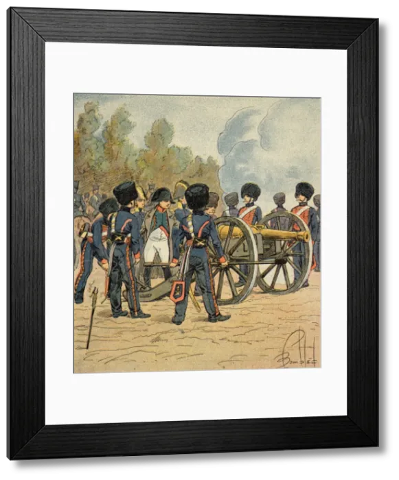 Framed Print : Napoleon at Montereau Framed Print : Napoleon at Montereau