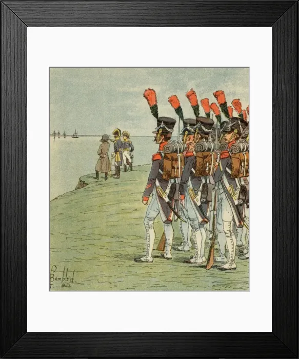Framed Print : At the Channel 1805 Framed Print : At the Channel 1805