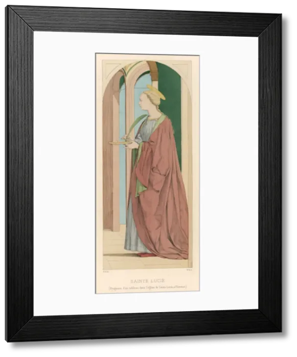 Framed Print : Santa Lucia Framed Print : Santa Lucia