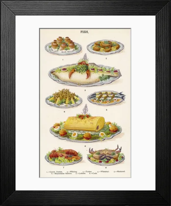 Framed Print : Beeton Fish Framed Print : Beeton Fish