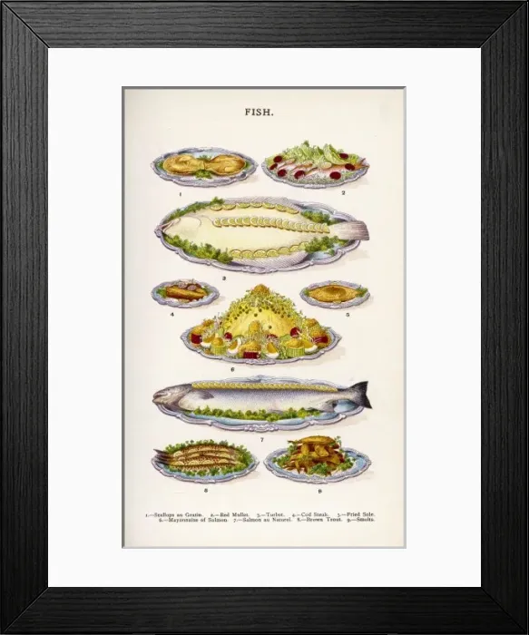 Framed Print : Beeton Fish Framed Print : Beeton Fish
