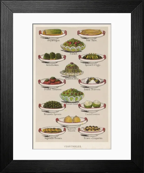 Framed Print : Cooked Vegetables Framed Print : Cooked Vegetables