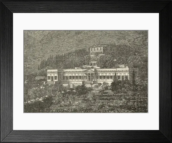 Framed Print : Napoleons Villa, Elba Framed Print : Napoleons Villa, Elba