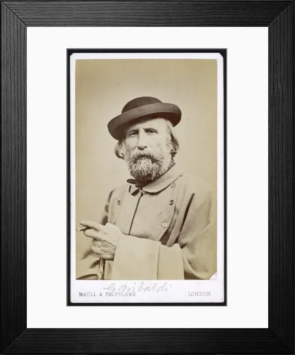 Framed Print : Giuseppe Garibaldi Framed Print : Giuseppe Garibaldi