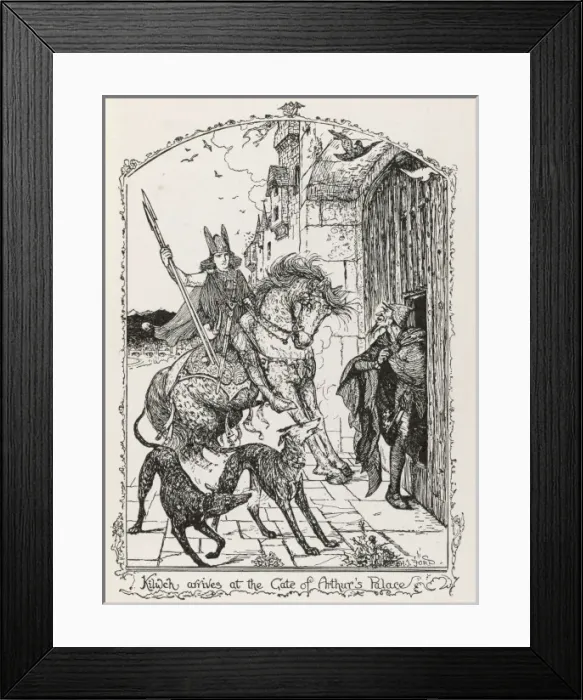 Framed Print : Arthur / Winning of Olwen Framed Print : Arthur / Winning of Olwen