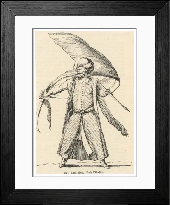 Framed Print : Military / Janissary, C15 Framed Print : Military / Janissary, C15