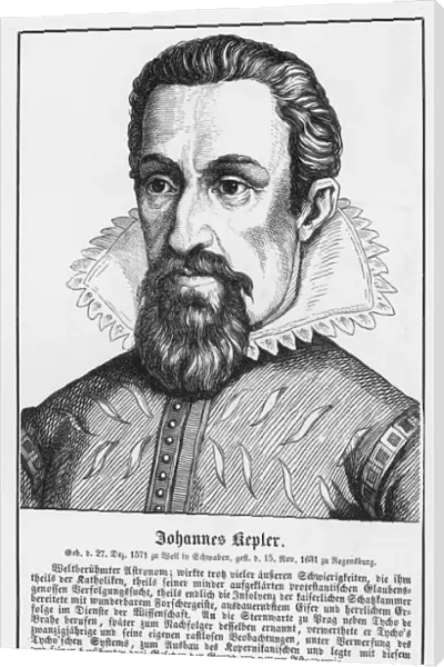 Johannes Kepler  /  Anon