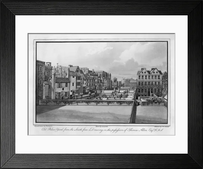 Framed Print : Westminster / Palace Yard Framed Print : Westminster / Palace Yard
