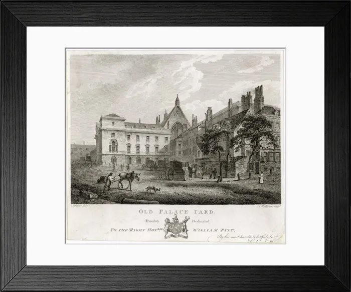 Framed Print : London / Westminster / 1800 Framed Print : London / Westminster / 1800
