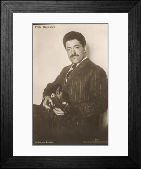 Framed Print : Fritz Kreisler Framed Print : Fritz Kreisler