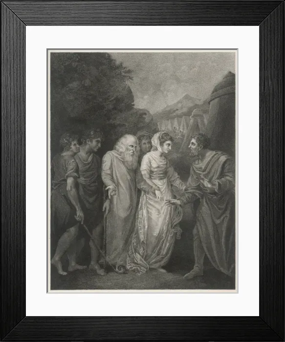 Framed Print : Moses Wife and Sons Framed Print : Moses Wife and Sons