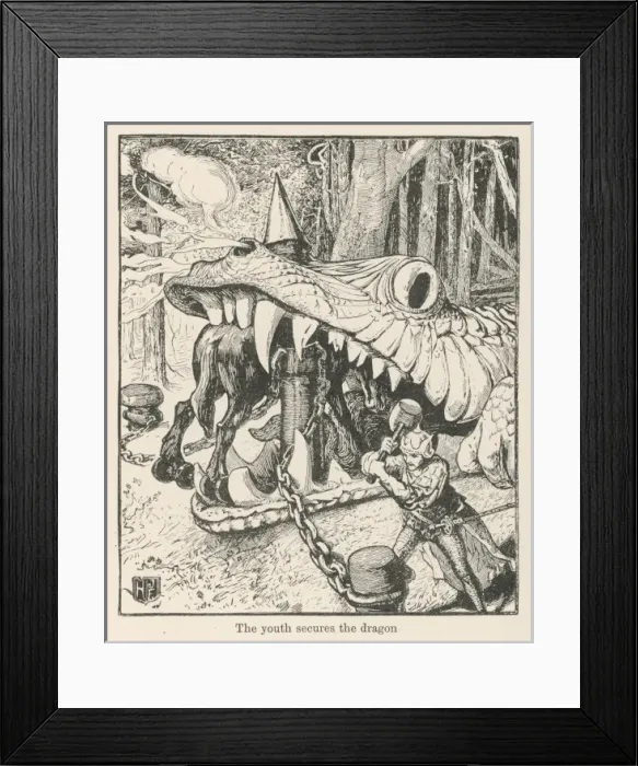 Framed Print : Dragon of the North Framed Print : Dragon of the North