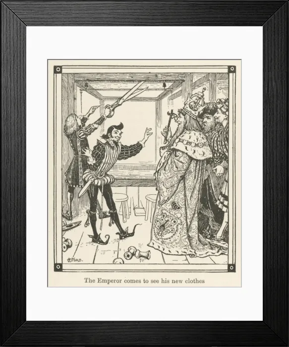 Framed Print : Emperors New Clothes Framed Print : Emperors New Clothes