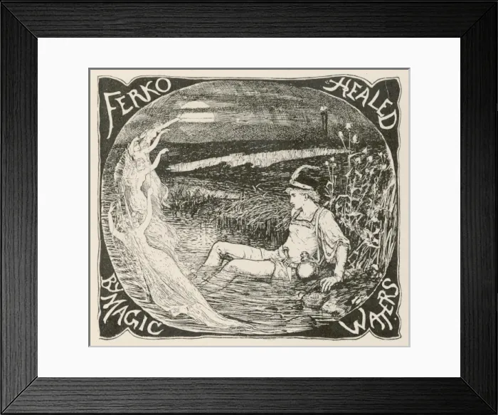 Framed Print : The Grateful Beasts Framed Print : The Grateful Beasts