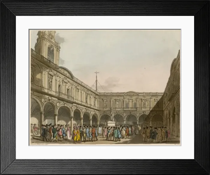 Framed Print : Royal Exchange / Row&pugin Framed Print : Royal Exchange / Row&pugin