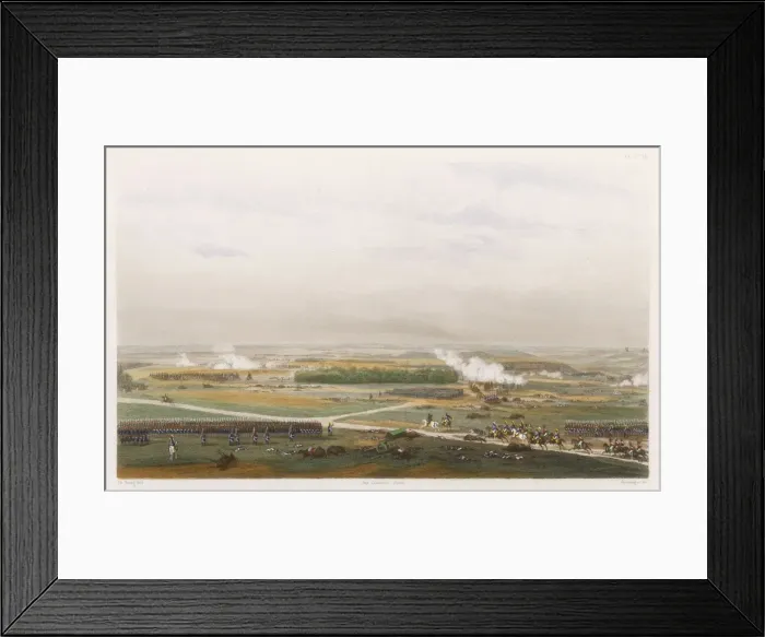 Framed Print : Battle of Montereau Framed Print : Battle of Montereau