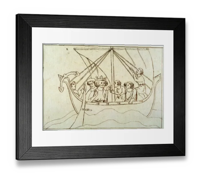 Framed Print : Offa at Sea Framed Print : Offa at Sea