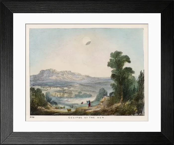 Framed Print : Partial Solar Eclipse Framed Print : Partial Solar Eclipse