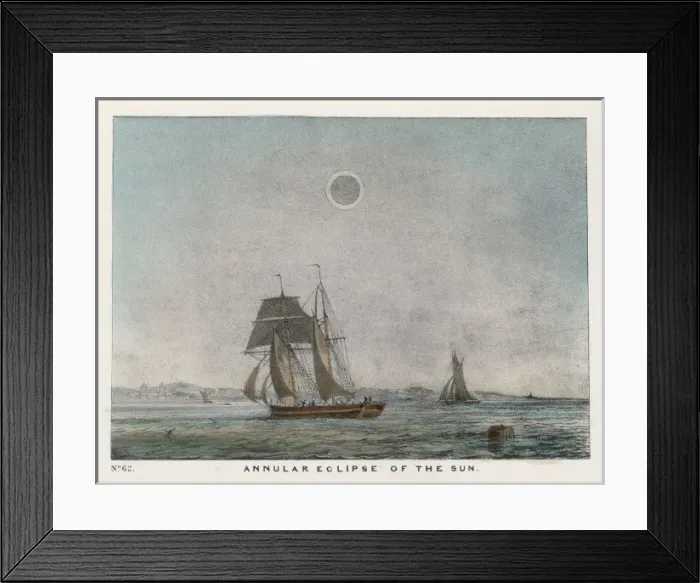 Framed Print : Annular Eclipse Framed Print : Annular Eclipse