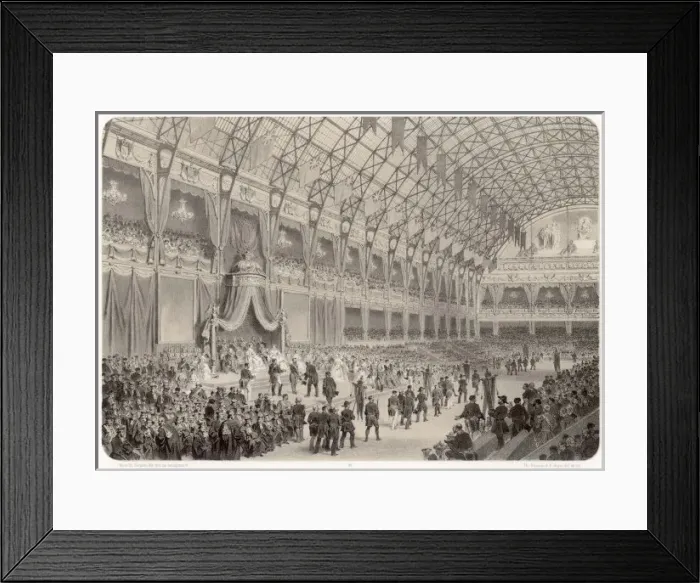 Framed Print : Closing of 1855 Expo Framed Print : Closing of 1855 Expo