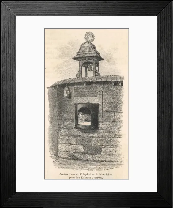 Framed Print : BABY ABANDONED IN TOUR Framed Print : BABY ABANDONED IN TOUR