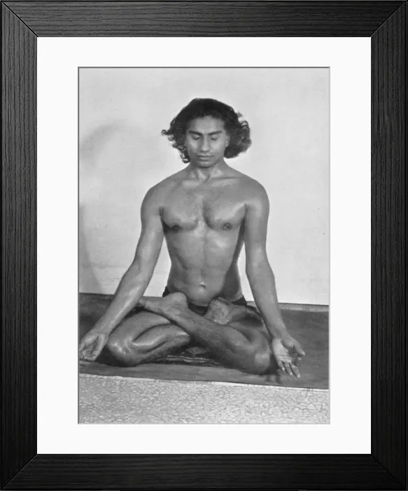 Framed Print : Yoga Meditation Framed Print : Yoga Meditation
