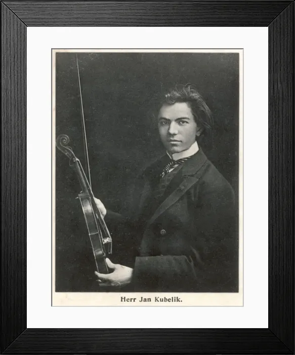 Framed Print : Jan Kubelik Framed Print : Jan Kubelik