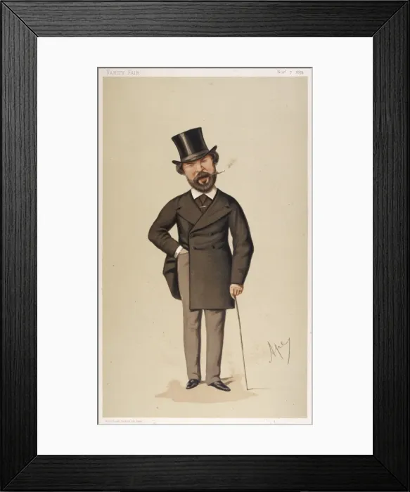 Framed Print : Henri Du Pre Labouchere Framed Print : Henri Du Pre Labouchere