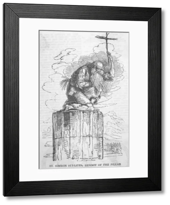 Framed Print : Simeon Stylites Framed Print : Simeon Stylites