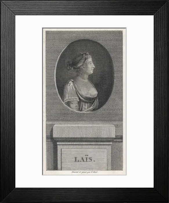 Framed Print : Lais (Greek Courtesan) Framed Print : Lais (Greek Courtesan)
