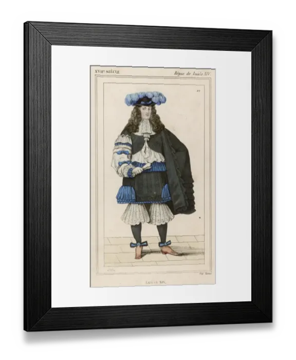 Framed Print : LOUIS XIV (1660) Framed Print : LOUIS XIV (1660)