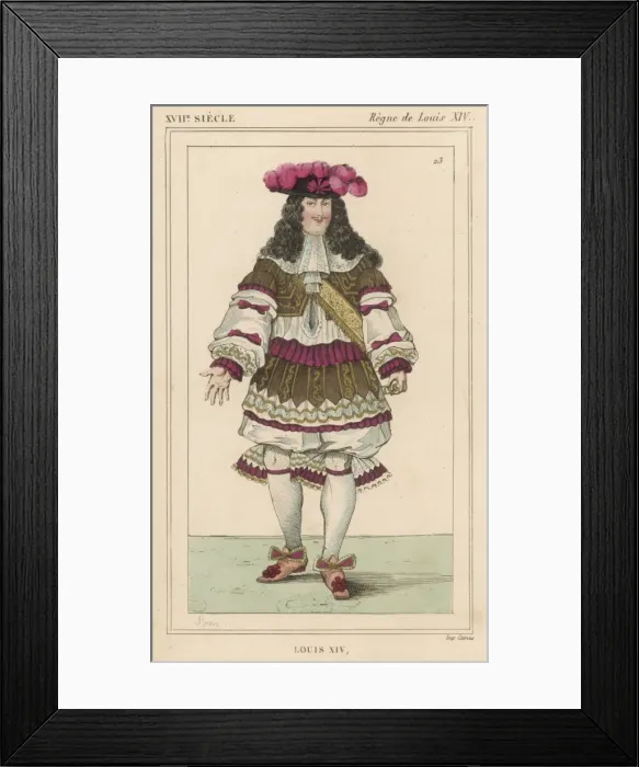 Framed Print : LOUIS XIV (1670) Framed Print : LOUIS XIV (1670)