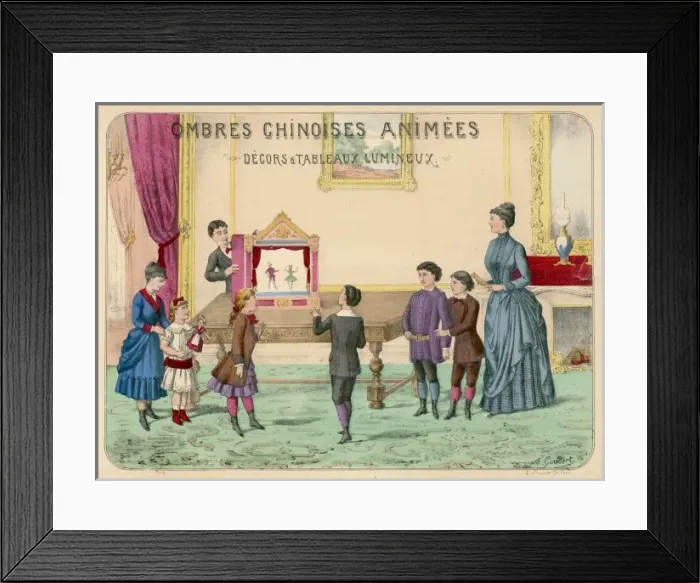 Framed Print : Toy Theatre 1888? Framed Print : Toy Theatre 1888?