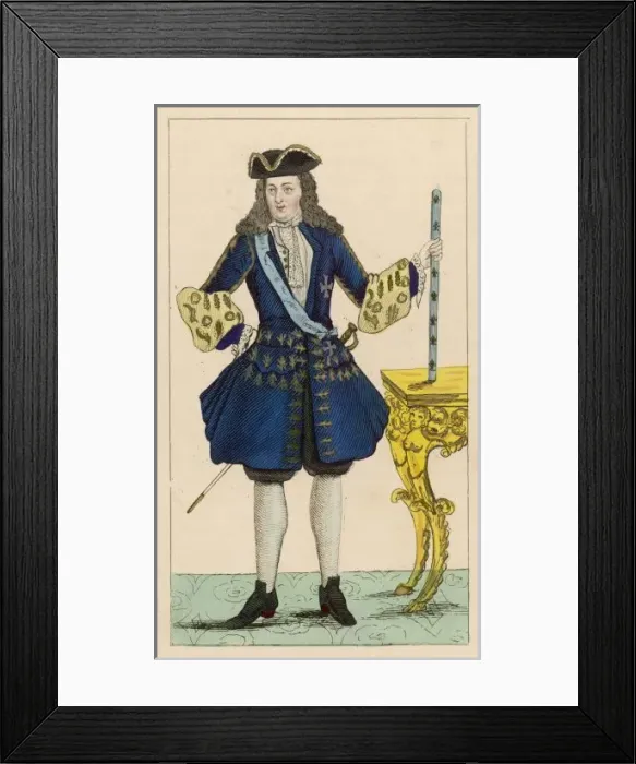 Framed Print : Louis XV (With Baton) Framed Print : Louis XV (With Baton)