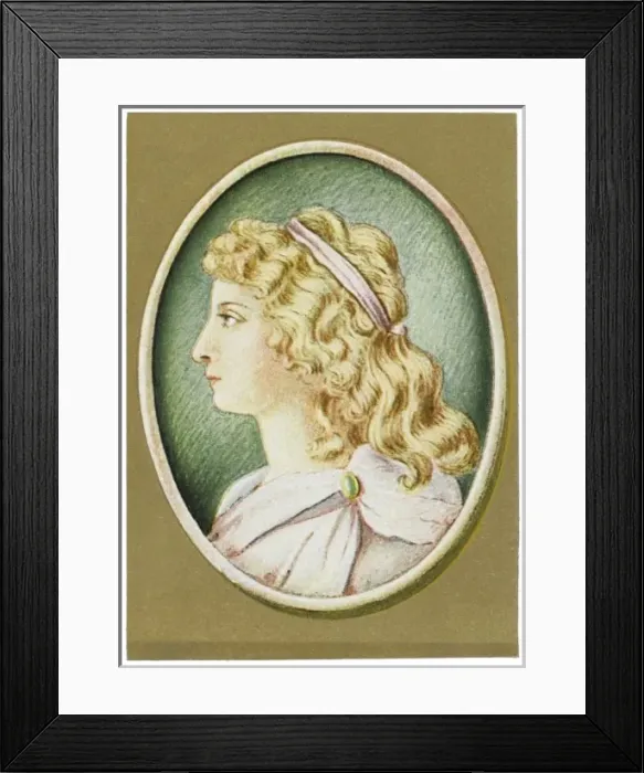 Framed Print : Charlotte Von Schiller Framed Print : Charlotte Von Schiller