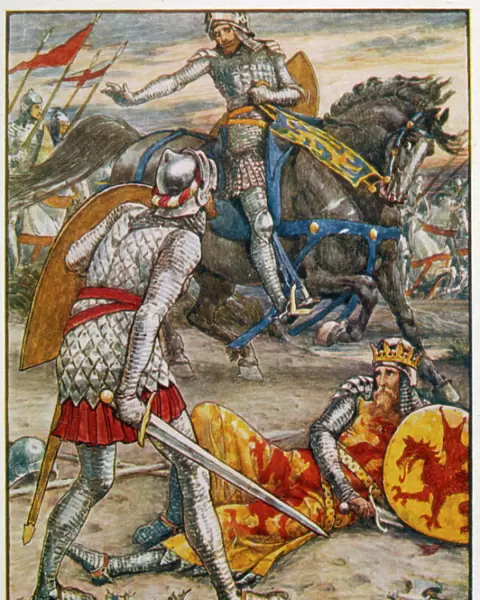 Lancelot Saves Arthur