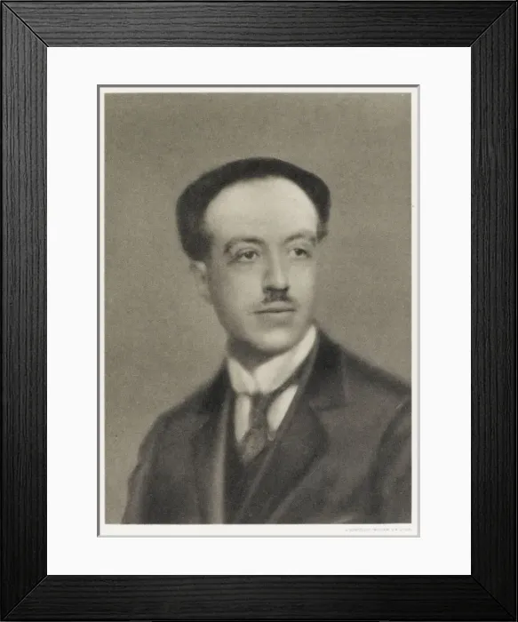 Framed Print : Louis Victor De Broglie Framed Print : Louis Victor De Broglie
