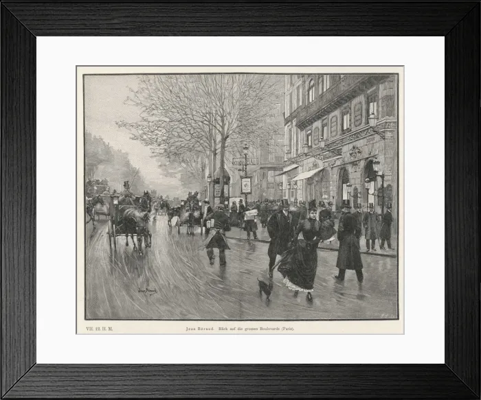 Framed Print : Social / France / Paris Framed Print : Social / France / Paris