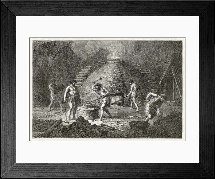 Framed Print : Iron Age Metalwork Framed Print : Iron Age Metalwork