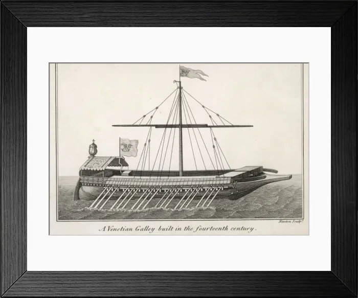 Framed Print : C15 Venetian Galley Framed Print : C15 Venetian Galley