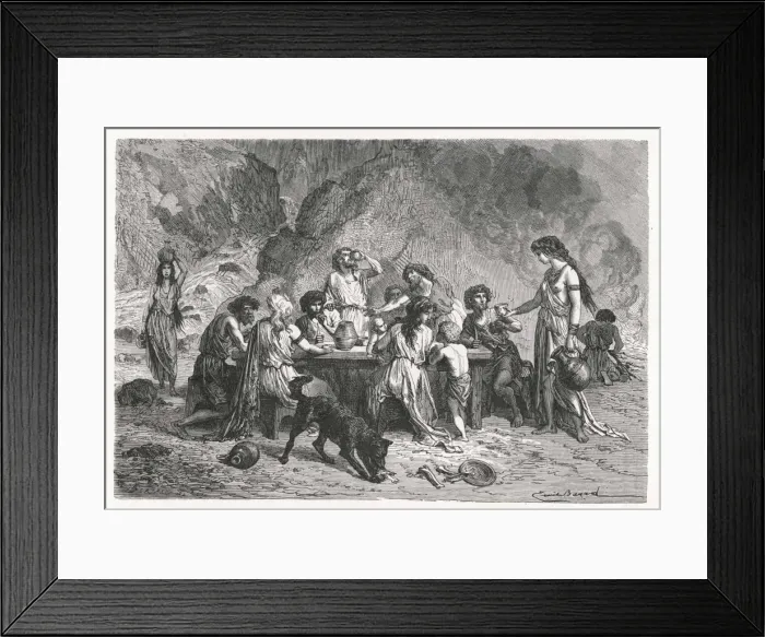 Framed Print : Bronze Age Banquet Framed Print : Bronze Age Banquet