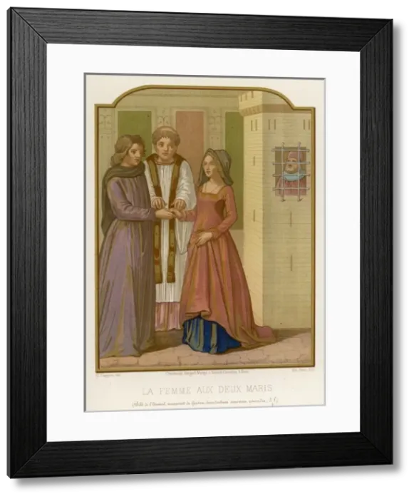 Framed Print : Bigamous Wife Framed Print : Bigamous Wife