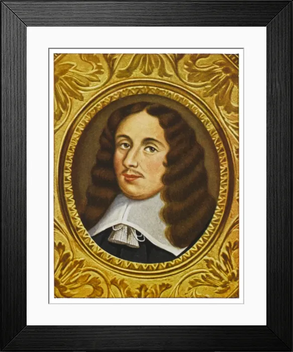 Framed Print : Moliere (Petitot) Framed Print : Moliere (Petitot)