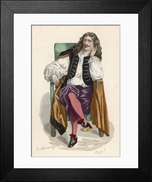 Framed Print : Moliere (Allouard) Framed Print : Moliere (Allouard)