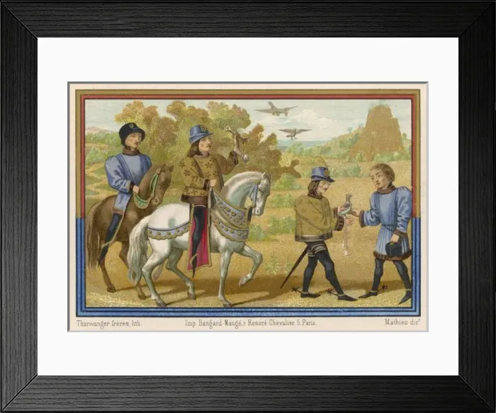 Framed Print : Social / France / C15 Group Framed Print : Social / France / C15 Group