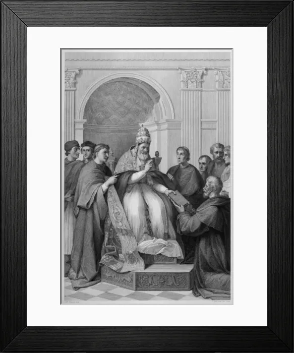 Framed Print : Pope Gregorius IX Framed Print : Pope Gregorius IX