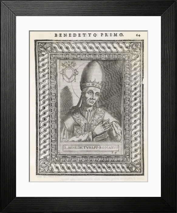 Framed Print : Pope Benedictus I Framed Print : Pope Benedictus I