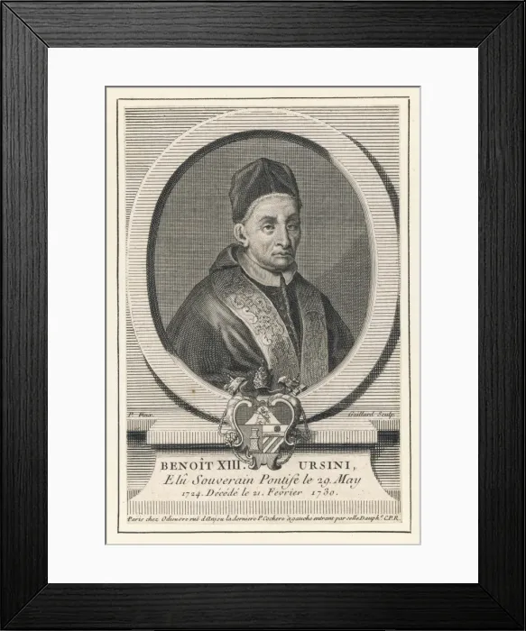 Framed Print : Pope Benedictus XIII Framed Print : Pope Benedictus XIII