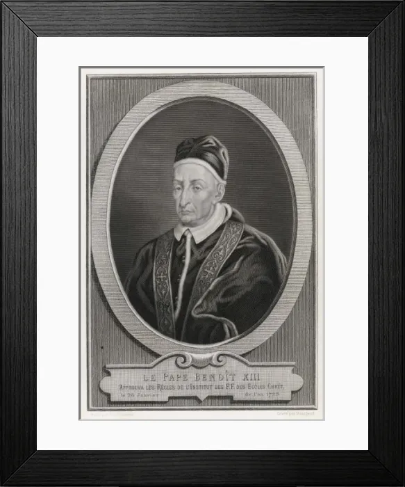 Framed Print : Pope Benedictus XIII Framed Print : Pope Benedictus XIII